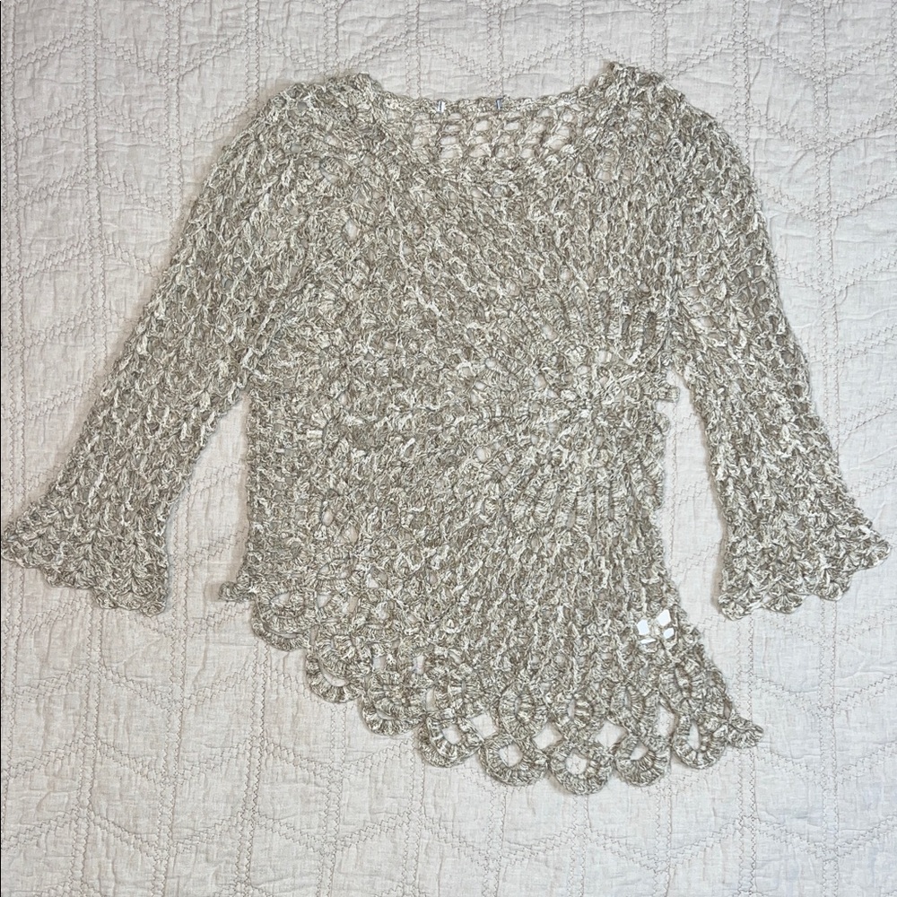 Elegant Crochet Sweater